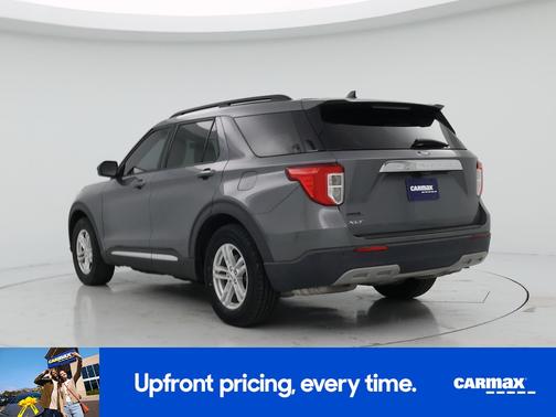 Gray 2021 Ford Explorer XLT