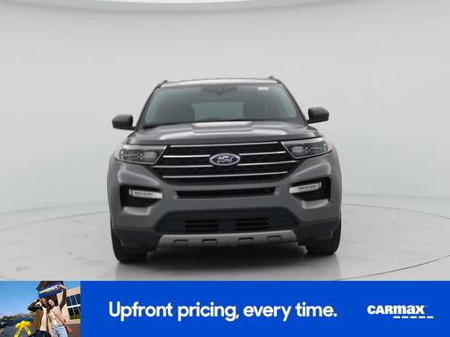 Gray 2021 Ford Explorer XLT