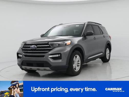 Gray 2021 Ford Explorer XLT