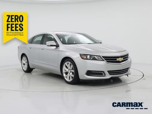 Silver 2016 Chevrolet Impala LTZ