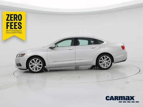Silver 2016 Chevrolet Impala LTZ