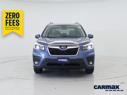 Blue 2021 Subaru Forester Premium