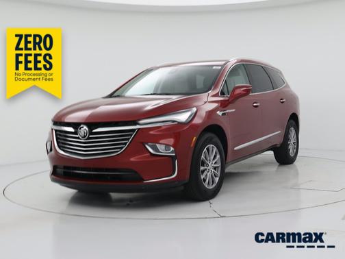 Red 2023 Buick Enclave Essence