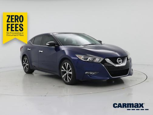 Blue 2016 Nissan Maxima SL