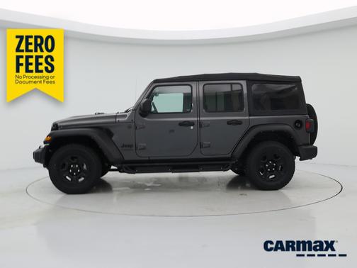Gray 2022 Jeep Wrangler Unlimited Sport