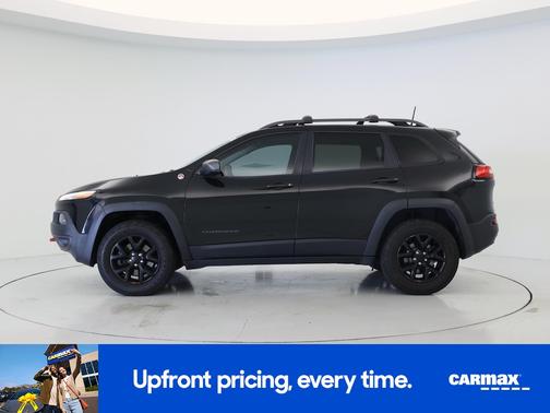 Black 2016 Jeep Cherokee Trailhawk