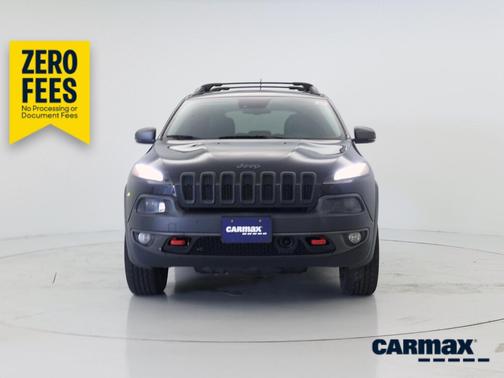 Black 2016 Jeep Cherokee Trailhawk