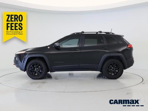 Black 2016 Jeep Cherokee Trailhawk