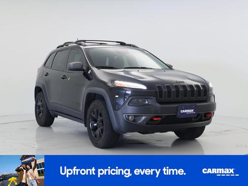 Black 2016 Jeep Cherokee Trailhawk