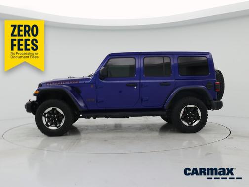 Blue 2019 Jeep Wrangler Unlimited Rubicon