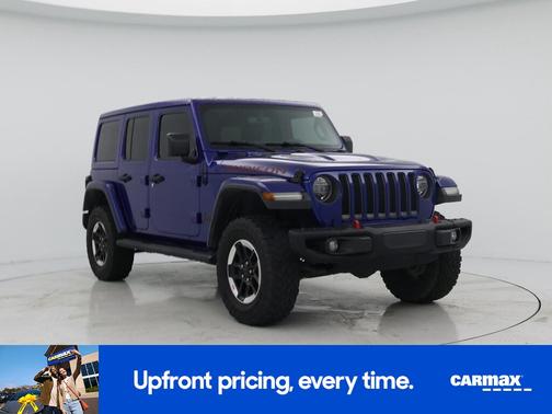 Blue 2019 Jeep Wrangler Unlimited Rubicon