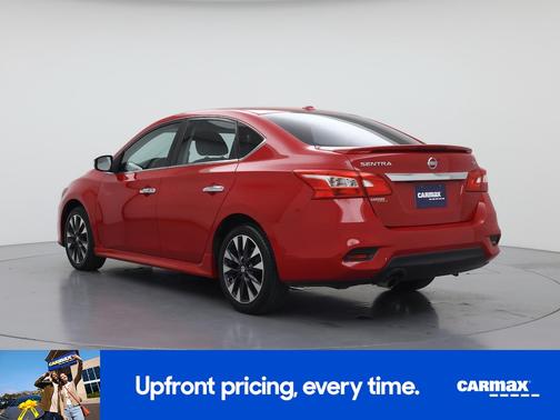 Red 2019 Nissan Sentra SR