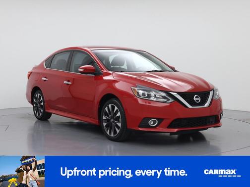 Red 2019 Nissan Sentra SR