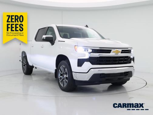 White 2023 Chevrolet Silverado 1500 LT