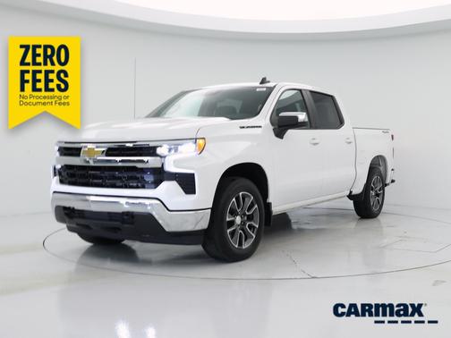 White 2023 Chevrolet Silverado 1500 LT