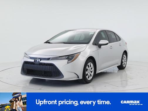 Silver 2021 Toyota Corolla LE