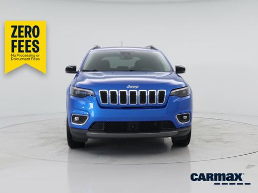 Blue 2022 Jeep Cherokee Limited