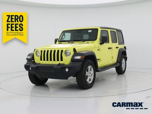 Yellow 2022 Jeep Wrangler Unlimited Unlimited Sport S