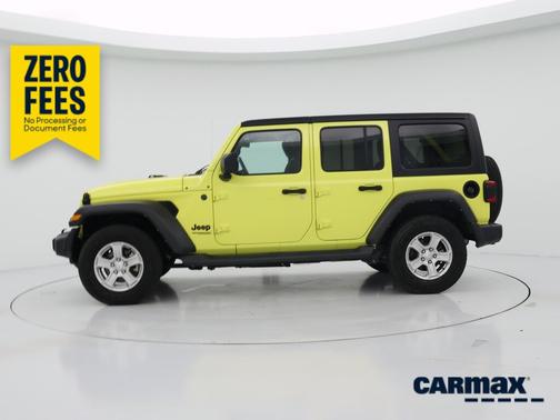 Yellow 2022 Jeep Wrangler Unlimited Unlimited Sport S