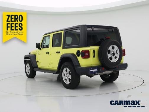 Yellow 2022 Jeep Wrangler Unlimited Sport S