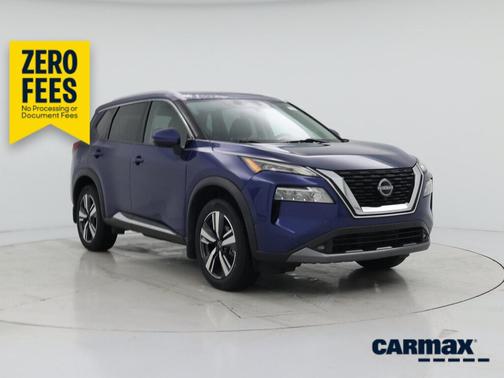Blue 2022 Nissan Rogue SL