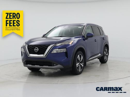 Blue 2022 Nissan Rogue SL