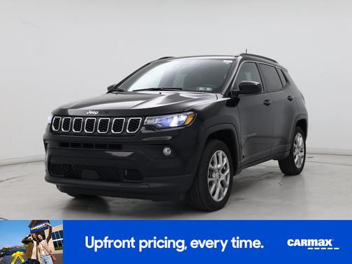 Black 2024 Jeep Compass Latitude Lux