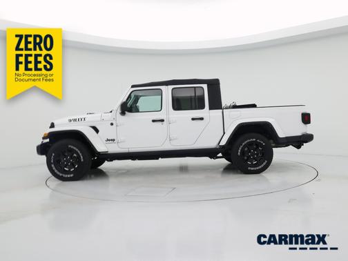 White 2022 Jeep Gladiator Willys Sport