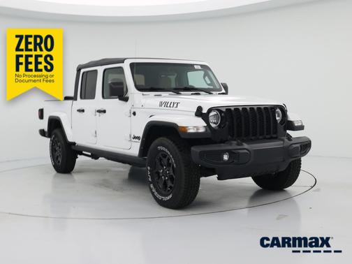 White 2022 Jeep Gladiator Willys Sport