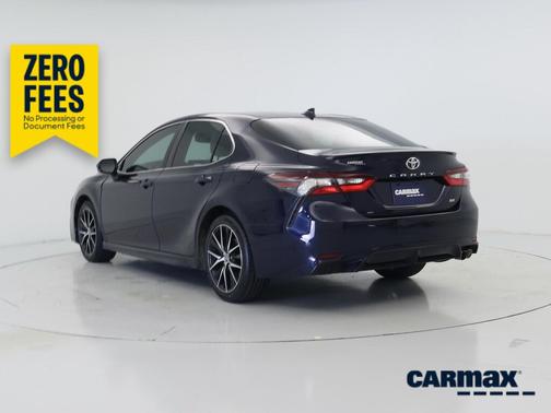 Blue 2022 Toyota Camry SE