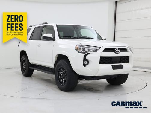 White 2021 Toyota 4Runner SR5