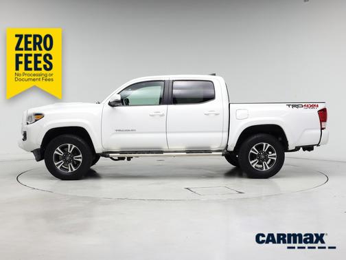 White 2017 Toyota Tacoma TRD Sport