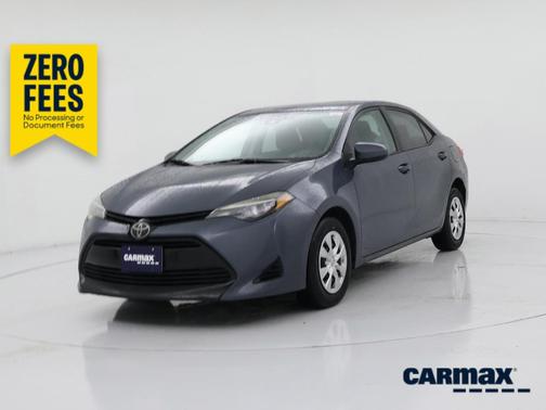 Gray 2017 Toyota Corolla L