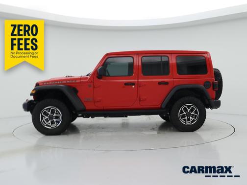 Red 2024 Jeep Wrangler Rubicon
