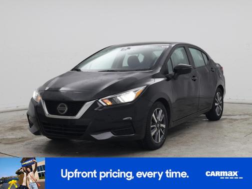 Black 2020 Nissan Versa SV