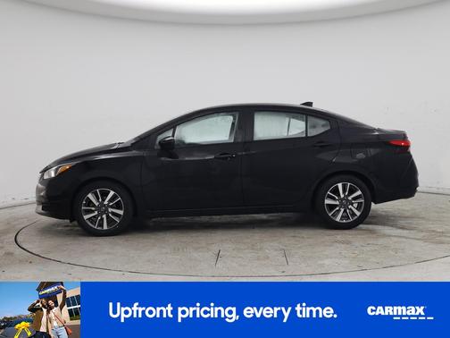 Black 2020 Nissan Versa SV