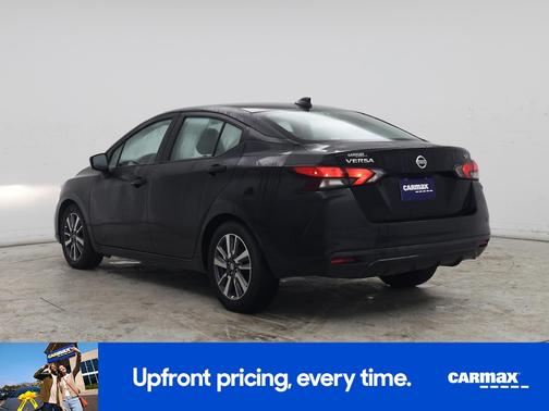 Black 2020 Nissan Versa SV