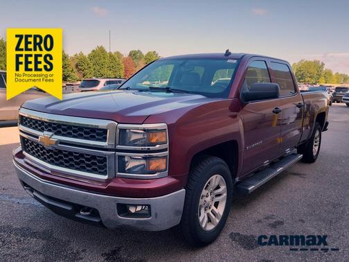 Burgundy 2014 Chevrolet Silverado 1500 LT