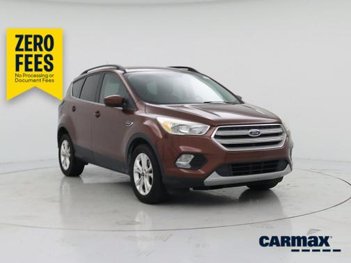 Burgundy 2018 Ford Escape SE