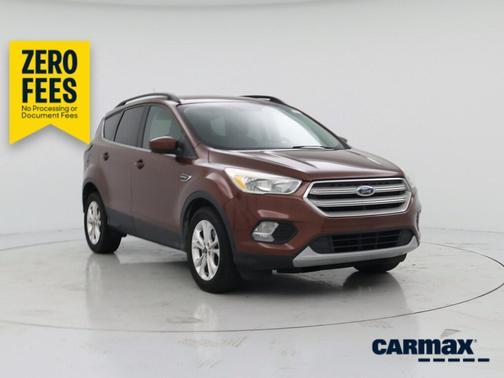 Burgundy 2018 Ford Escape SE