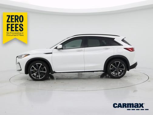 White 2024 INFINITI QX50 Sport