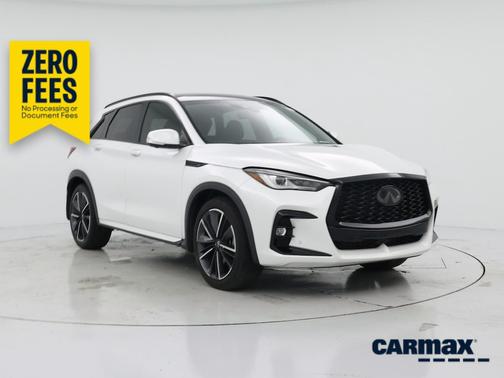 White 2024 INFINITI QX50 Sport