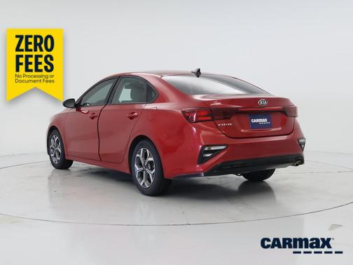 Red 2019 Kia Forte FE