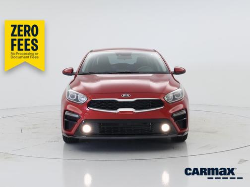 Red 2019 Kia Forte FE