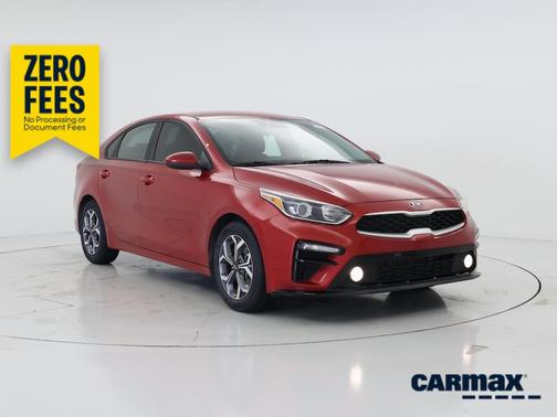 Red 2019 Kia Forte FE