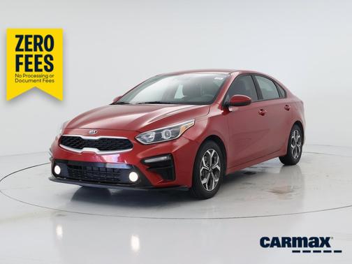 Red 2019 Kia Forte FE