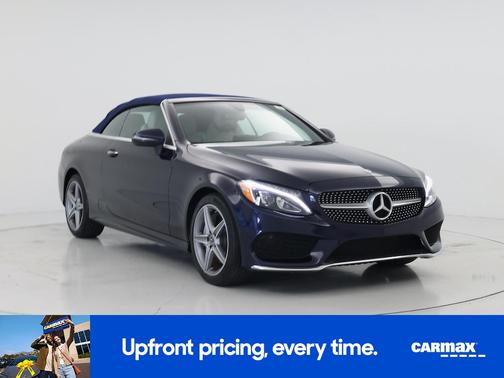 Blue 2018 Mercedes-Benz C-Class