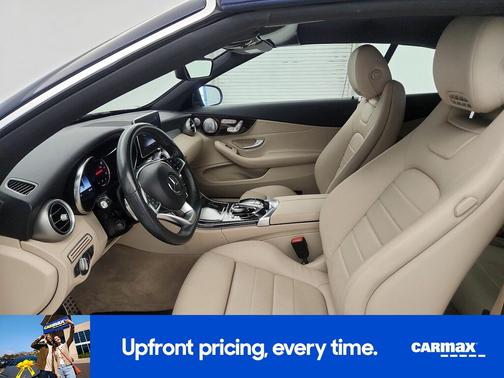 Blue 2018 Mercedes-Benz C-Class