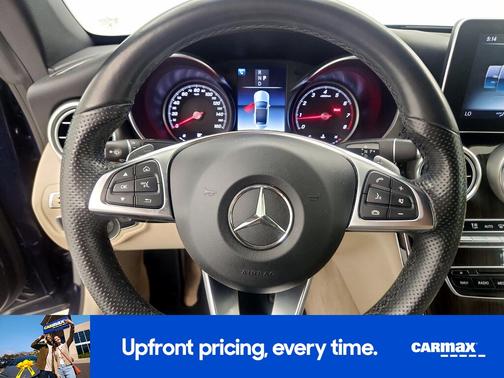 Blue 2018 Mercedes-Benz C-Class