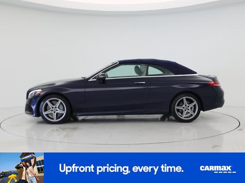 Blue 2018 Mercedes-Benz C-Class